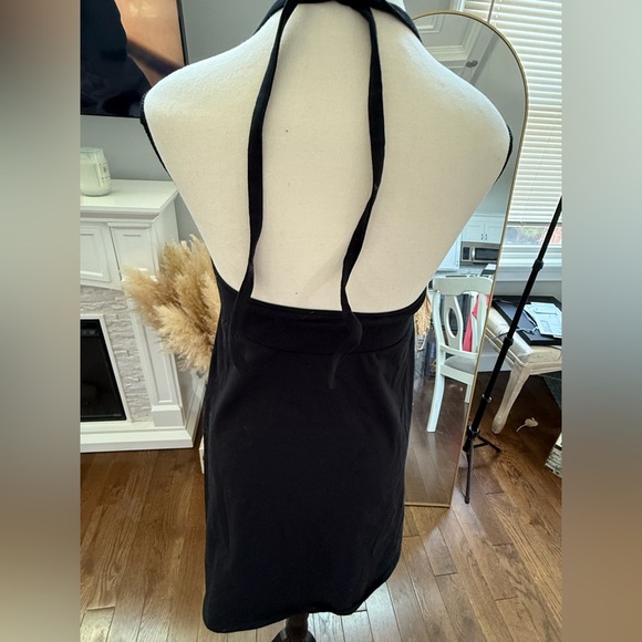 Victoria's Secret Black and Blue Sequin Dress Built in Bra Vintage Y2K - Picture 4 of 5